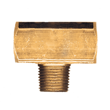Load image into Gallery viewer, Fairview X106-A Brass Tee - 1/8 FPT x 1/8 FPT x 1/8 MPT - Extruded