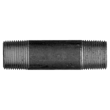 Load image into Gallery viewer, Fairview BI-113-B2 Black Iron Nipple - 1/4 MPT x 2