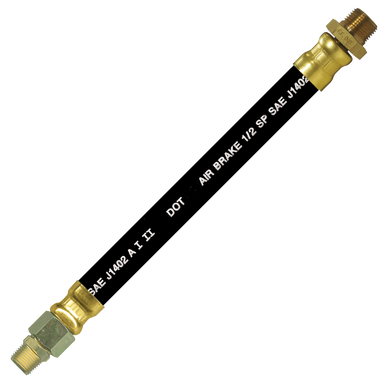 Fairview HAB-8-72C 1/2 D.O.T. Air Brake Assembly - 3/8 MPT x 3/8 MPTSW - 72in