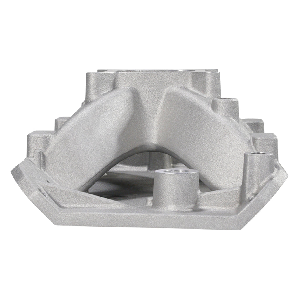 Edelbrock 28110 Victor Jr. Intake Manifold #28110 For 1970-91 AMC 304-401 Carbureted V8, Satin