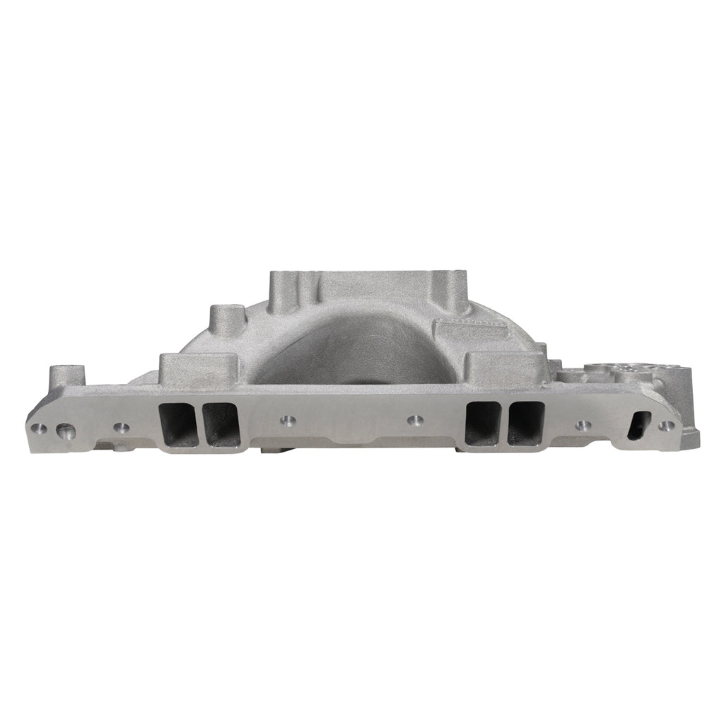Edelbrock 28110 Victor Jr. Intake Manifold #28110 For 1970-91 AMC 304-401 Carbureted V8, Satin