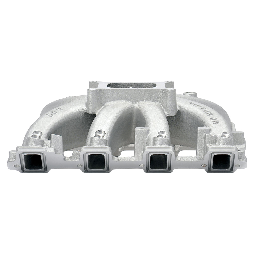 Edelbrock 28456 Manifold, 1999-19 GM LS3 6.0-6.2L, Victor Jr, Carb w/Ign. Ctrl