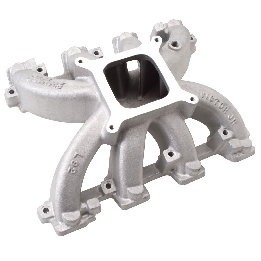 Edelbrock 28457 Victor Jr Small Block Chevy LS3/L92/L76 Intake Manifold Carbruetor