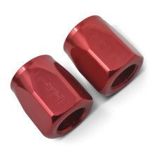 Load image into Gallery viewer, Performance-2-Piece--10-An-Full-Flow-Swivel-Hose-End-Sockets-(Qty-2)---Polished-And-Red