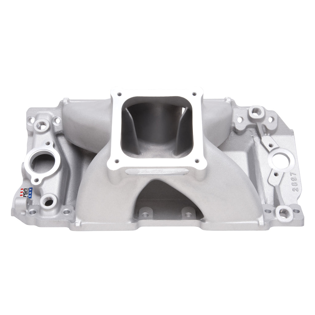 Edelbrock 28972 Super Victor II Intake Manifold for BBC 10.2" Tall Deck CNC Port Matched