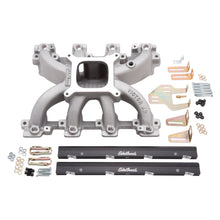 Load image into Gallery viewer, Edelbrock 29086 Victor Jr. Small Block Chevy LS1 EFI Intake Manifold and Fuel Rail Kit