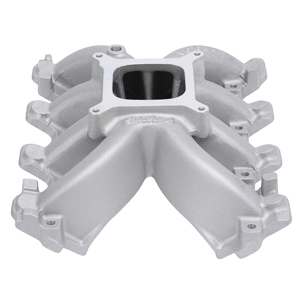 Edelbrock 29087 Victor Jr. Small Block Chevy LS1 Carbureted Intake Manifold Only
