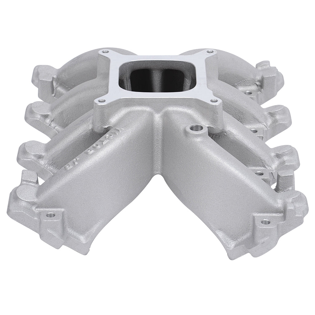 Edelbrock 29087 Victor Jr. Small Block Chevy LS1 Carbureted Intake Manifold Only