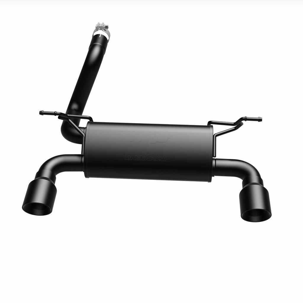 MagnaFlow Exhaust Products 19388 Street Series Black Coated Axle Back System for Select Jeep Wrangler