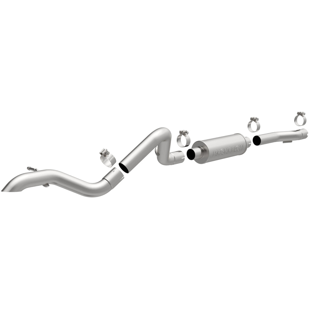 MagnaFlow Exhaust Products 15238 Rock Crawler Series Cat-Back System for Select Jeep Wrangler