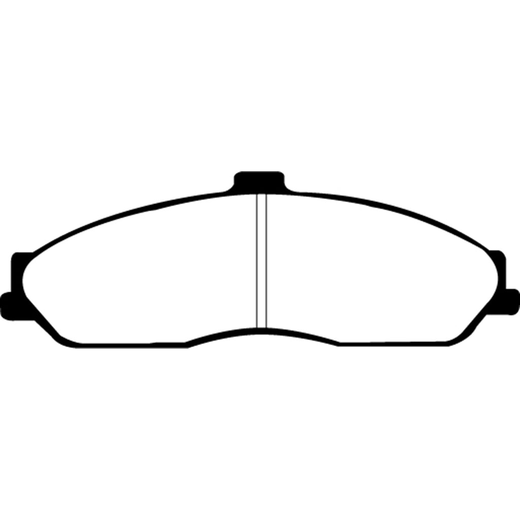 03-04-Cadillac-Xlr-4.6-Greenstuff-Front-Brake-Pads