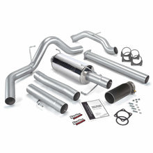 Load image into Gallery viewer, 03-04-Dodge-5.9-SclbCcsb-No-Cat-Monster-Exhaust-System---Ss-Single-Exhaust-W-Black-Tip
