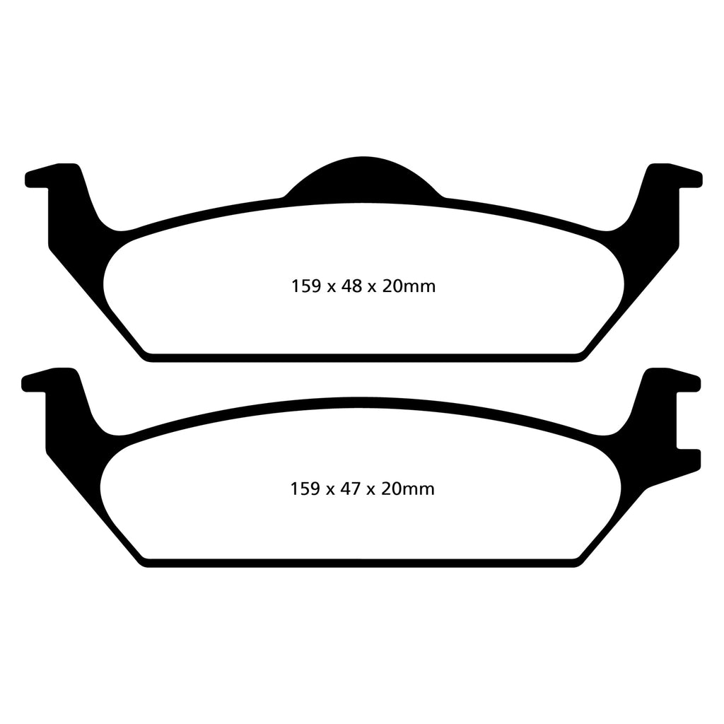 03-04-Dodge-Dakota-2Wd-3.9-Yellowstuff-Rear-Brake-Pads