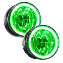 Load image into Gallery viewer, 03-04-Lincoln-Navigator-Pre-Assembled-Led-Halo-Fog-Lights--Green