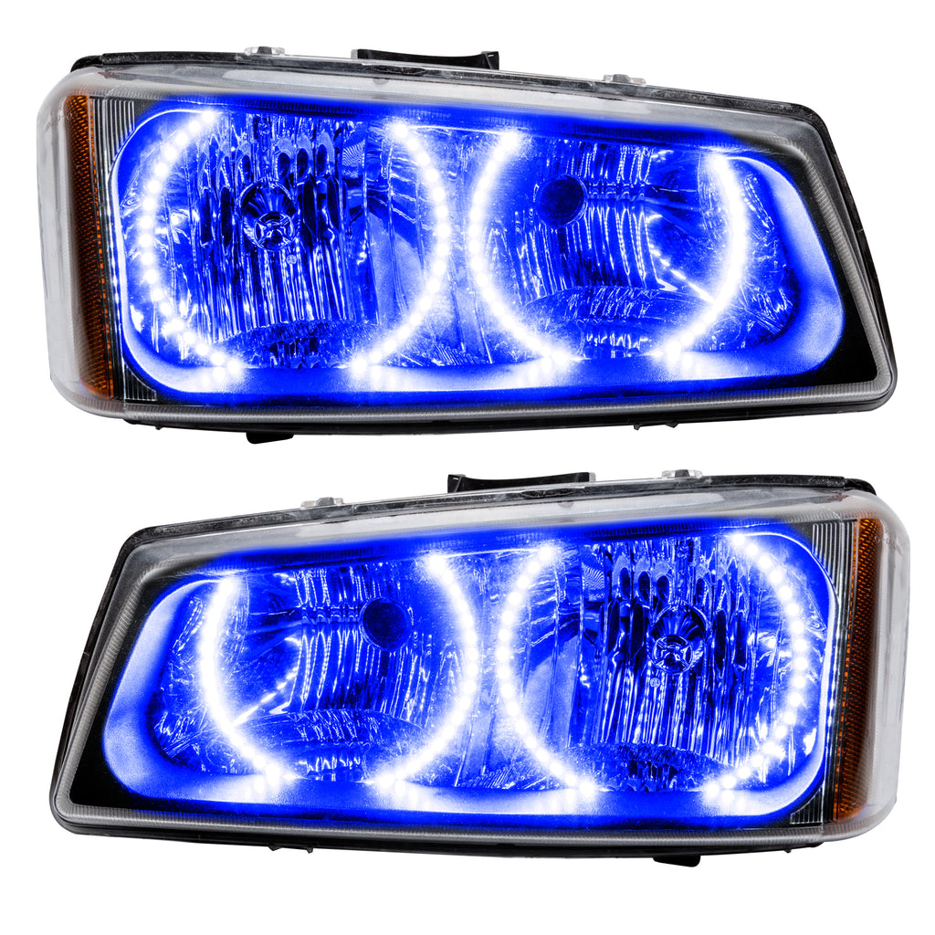 03-06-Chevrolet-Silverado-Pre-Assembled-Led-Halo-Headlights--Blue