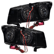 Load image into Gallery viewer, 03-06-Chevrolet-Silverado-Pre-Assembled-Led-Halo-Headlights--Blue
