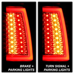 03-06-Chevy-Silverado-(Does-Not-Fit-Stepside)-Version-2-Led-Tail-Lights---Black-Smoke