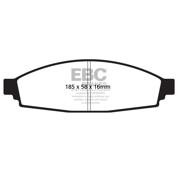 03-06-Lincoln-Aviator-4.6-Greenstuff-Front-Brake-Pads