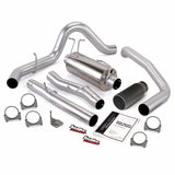 Banks Power 48785-B Monster Exhaust System, 4-inch Single Exit, Cerakote Black Tip