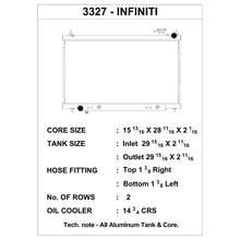 Load image into Gallery viewer, 03-07-Infiniti-G35-(CoupeSedan)-High-Performance-All-Aluminum-Radiator