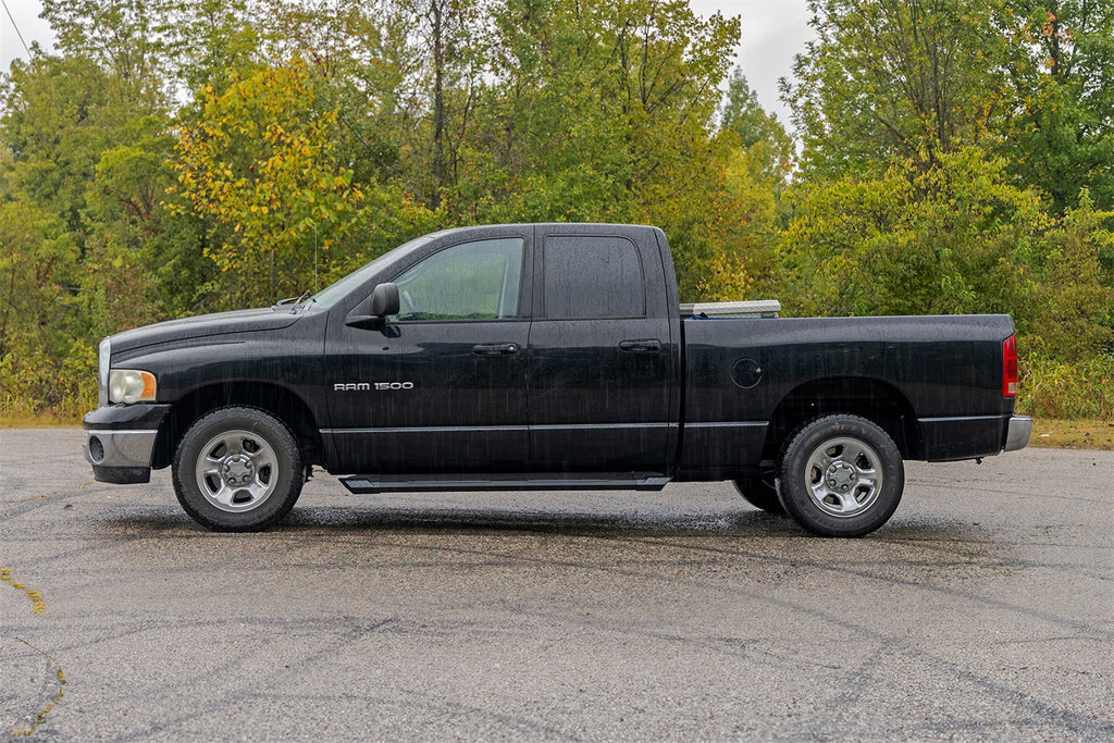Rough Country SRB020877A HD2 Cab Length Running Boards for Select Dodge Ram 1500, Dodge Ram