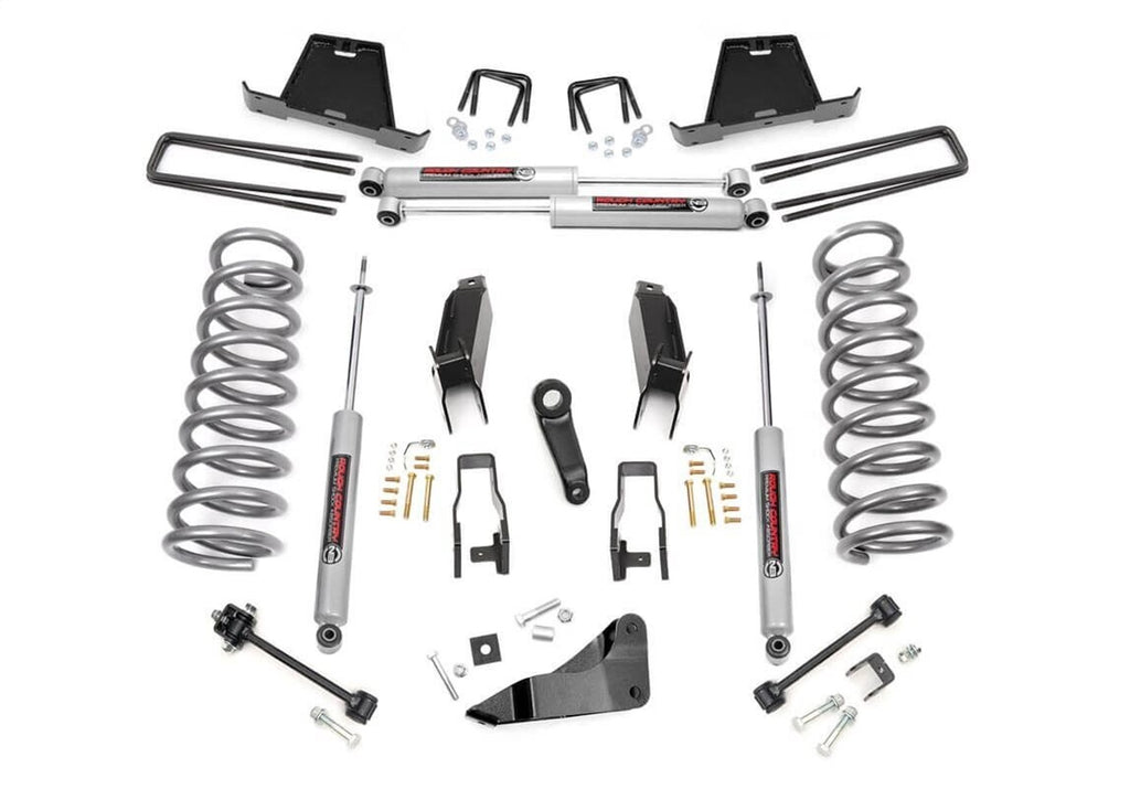 Rough Country 346.23 Suspension Lift Kit w/Shocks for Select Dodge Ram 2500, Dodge Ram