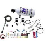 Nitrous Express 20716-05 NISSAN / INFINITY DUAL NOZZLE (35-150HP) W/ 5LB BOTTLE BOTTLE