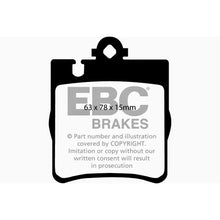 Load image into Gallery viewer, 03-Mercedes-Benz-C230-(W203)-2.3-Sport-Yellowstuff-Rear-Brake-Pads