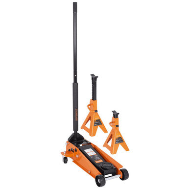 Strongarm 030420 3.5 Ton Service Jack plus 4 Ton Vehicle Stands