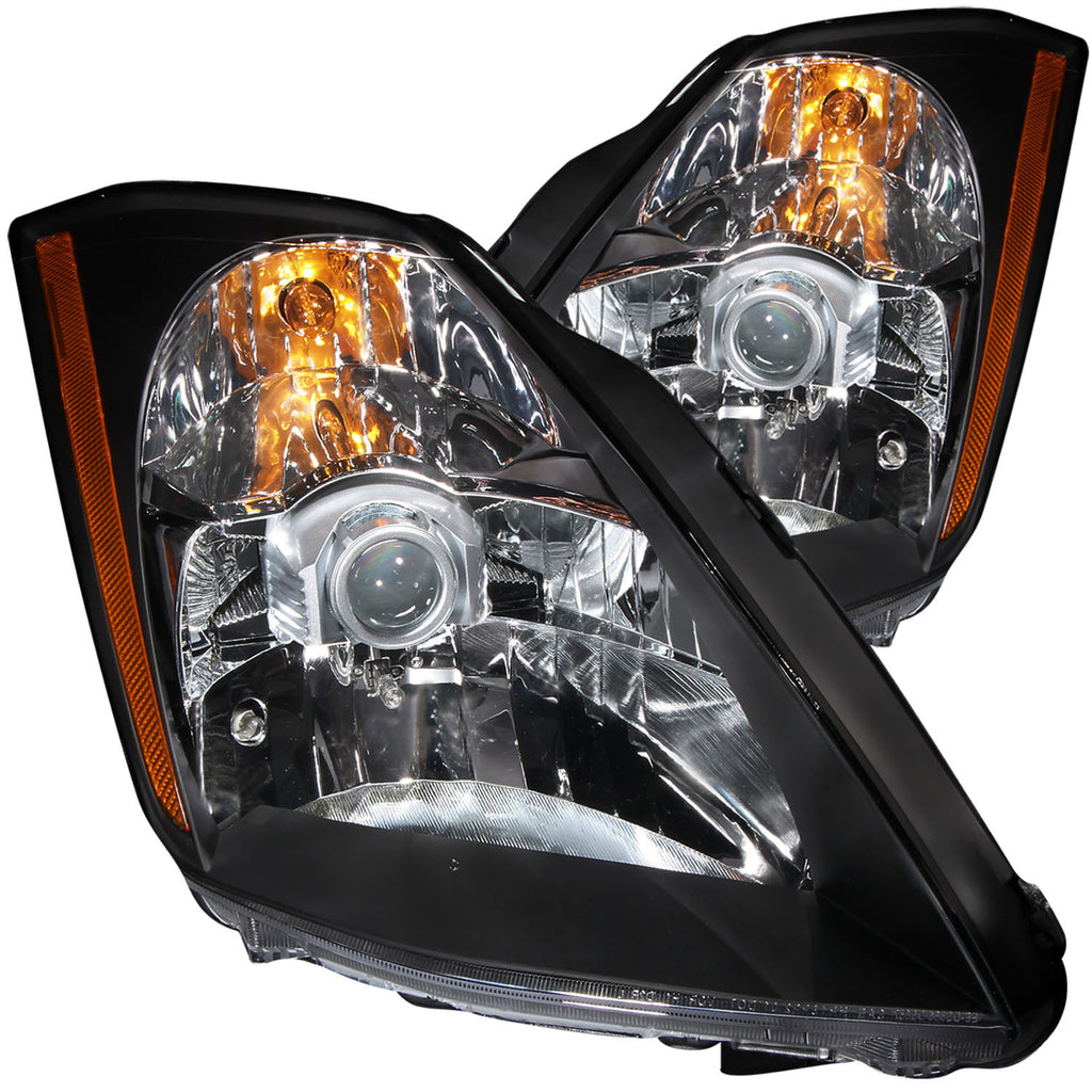 0305-Nissan-350Z-Headlights-Crystal-Black-DriverPassenger