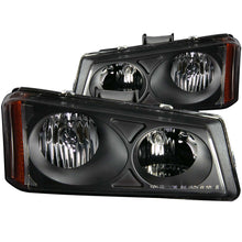 Load image into Gallery viewer, 0306-Avalanche-WO-Body-Cladding0307-Silverado(Classic)Crystal-Black-Headlights-DrivPass