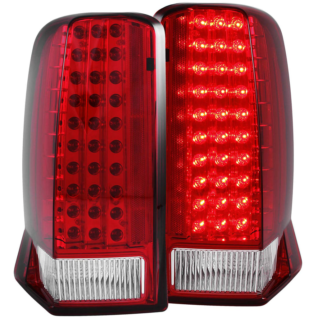 0306-Escalade-Led-Taillights-Led-RedClear(WO-Cap)DriverPassenger