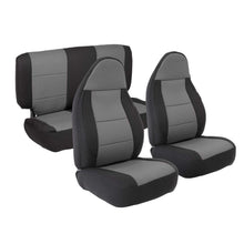Load image into Gallery viewer, 0306-Jeep-Tj-Neoprene-Seat-Cover-Set-FrontRear-Charcoal