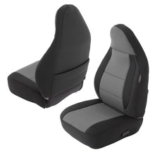 Load image into Gallery viewer, 0306-Jeep-Tj-Neoprene-Seat-Cover-Set-FrontRear-Charcoal