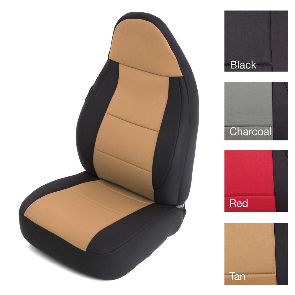 0306-Jeep-Tj-Neoprene-Seat-Cover-Set-FrontRear-Tan