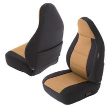 Load image into Gallery viewer, 0306-Jeep-Tj-Neoprene-Seat-Cover-Set-FrontRear-Tan