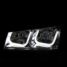 Load image into Gallery viewer, 0306-Silverado-15253500Avalance-WO-Cladding-Projector-Headlights-WUbar-Black-Clear-DrivPass