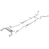 Borla 140045 Cat-Back Exhaust System - S-Type - True Dual