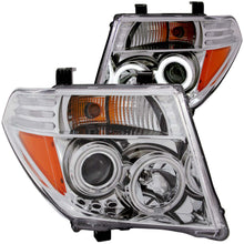Load image into Gallery viewer, 0308-Pathfinder-Projector-Headlights-W-Halo-Chrome-Clear