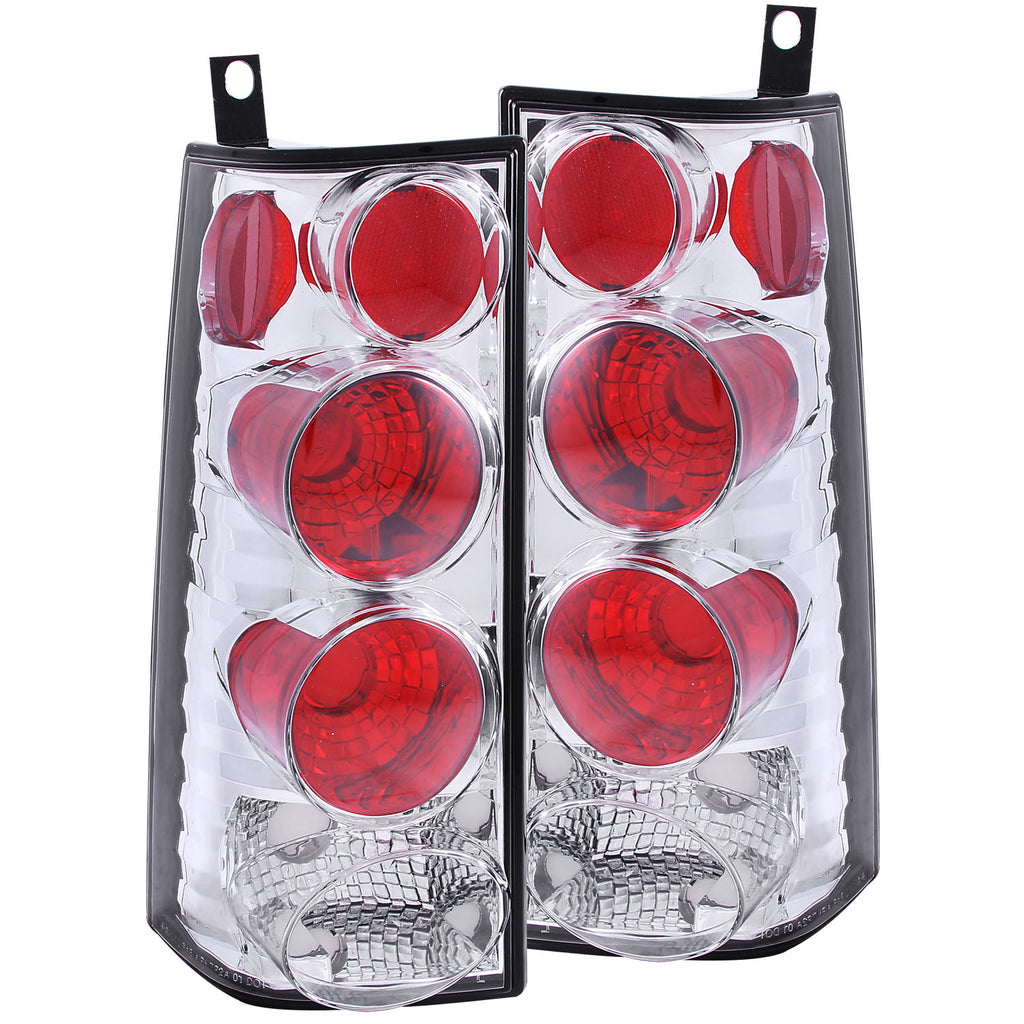 0315-Chevrolet-ExpressGmc-Savana-Taillights-Chrome-DriverPassenger