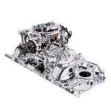 Edelbrock 20614 Single-Quad Manifold and carb kit
