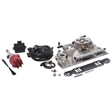 Load image into Gallery viewer, Edelbrock 35770 Pro-Flo 4 EFI Traditional 4150-Style Kit #35770 1986 &amp; Earlier Chevy Small-Block for Select Chevrolet 3B, Chevrolet 3C, Chevrolet 3D, Chevrolet 3E, Chevrolet 3F, Chevrolet 3G, Chevrolet B60, Chevrolet Bel Air, Chevrolet Biscayne,