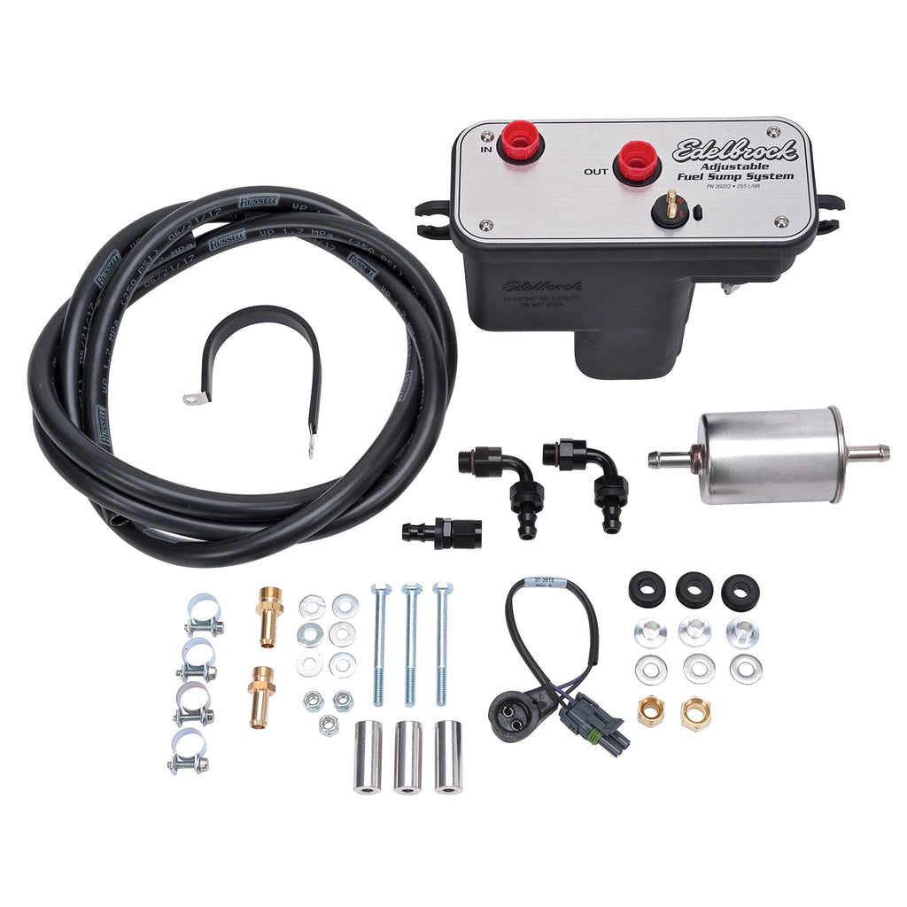 Edelbrock 36031 Adjustable Universal EFI Sump Fuel Kit - 67gph (35-90 psi)