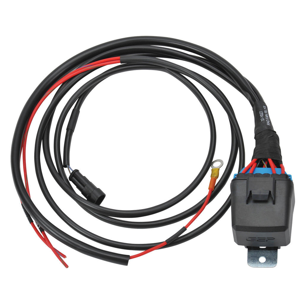 Edelbrock 36115 Pro-Flo 4 Plus EFI Wiring Harness and Radiator Fan Relay Module #36115