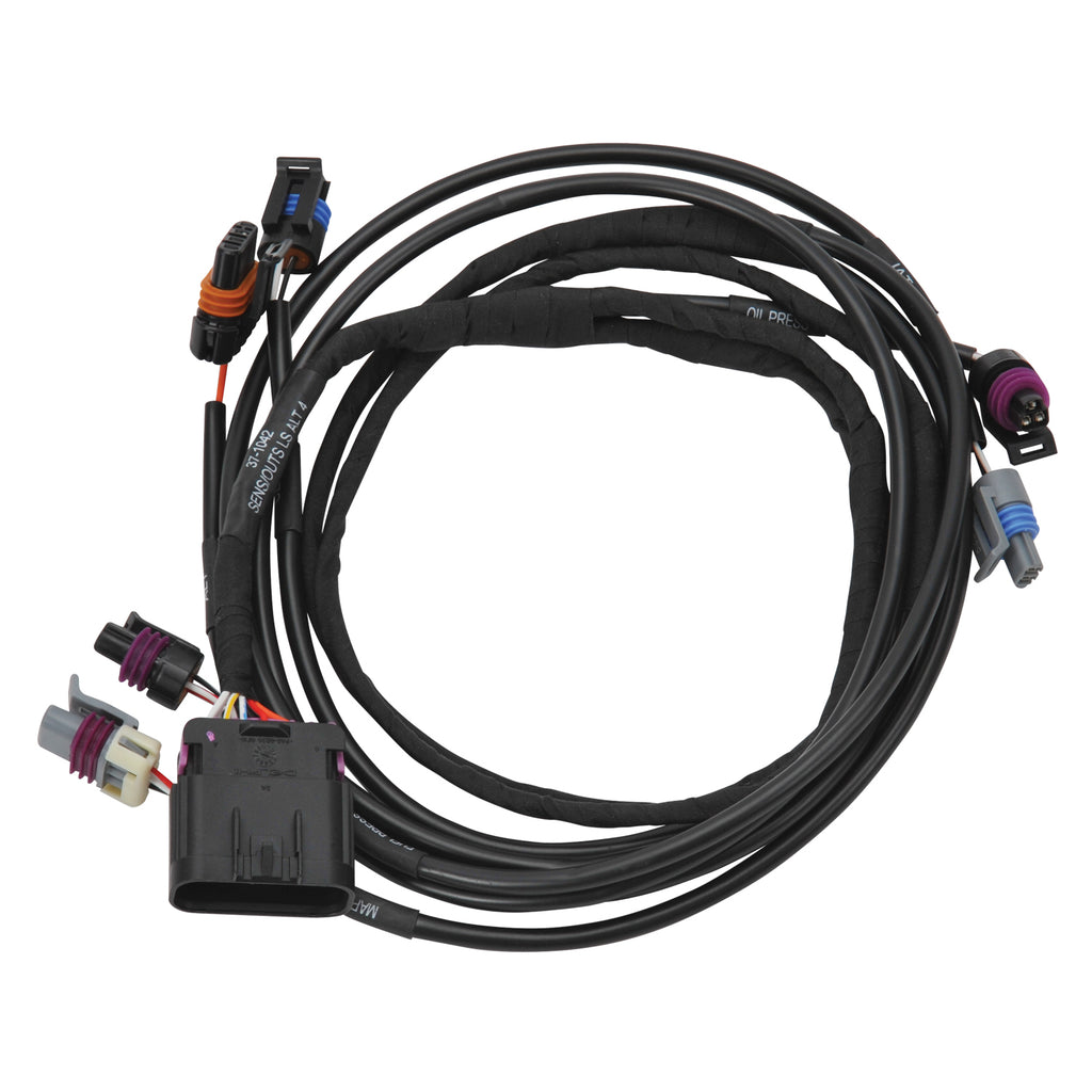Edelbrock 36155 Pro-Flo 4 Plus EFI Sensor & Output Harness 36155 Chevy LS Using 4 Pin Alternator