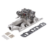 Edelbrock 2033 Single-Quad Manifold and carb kit