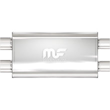 Load image into Gallery viewer, MagnaFlow Exhaust Products 12568 Straight-Through Performance Muffler; 2.5in. Dual/Dual; 5x22x11 Body