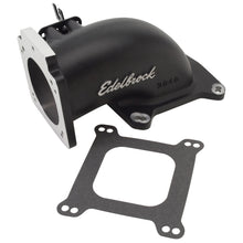 Load image into Gallery viewer, Edelbrock 38483 Ultra Low Profile Universal Intake Elbow - 90mm T.B. to 4150 Flange Black