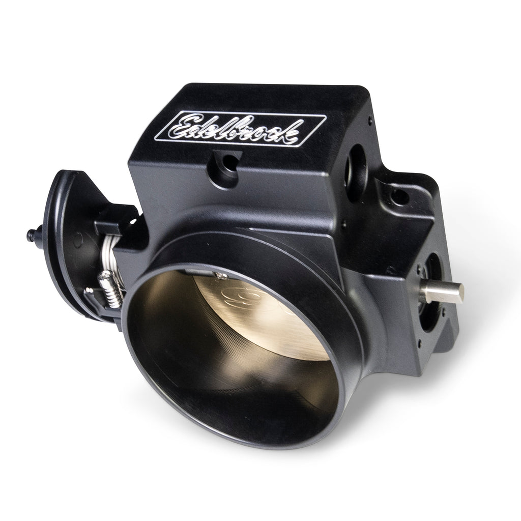 Edelbrock 39703 Edelbrock Victor LS Series 90mm Throttle Body, Black
