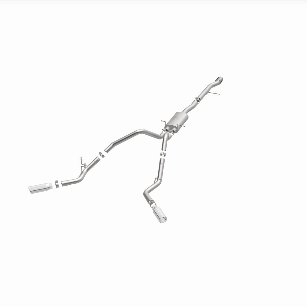 MagnaFlow Exhaust Products 15269 Street Series Polished Cat-Back System for Select Chevrolet Silverado 1500, Chevrolet Silverado LD, GMC Sierra 1500, GMC Sierra Limited